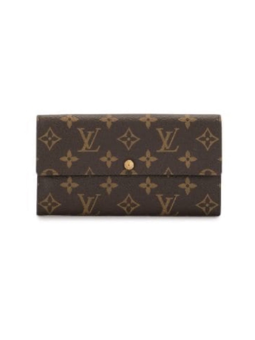 Louis Vuitton Porte Tresor Wallet Brown Monogram Canvas